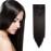 Onedor 24 Straight Synthetic Clip in Hair Extensions. 7 individual pieces for multiple styles.140g (2-Darkest Brown)