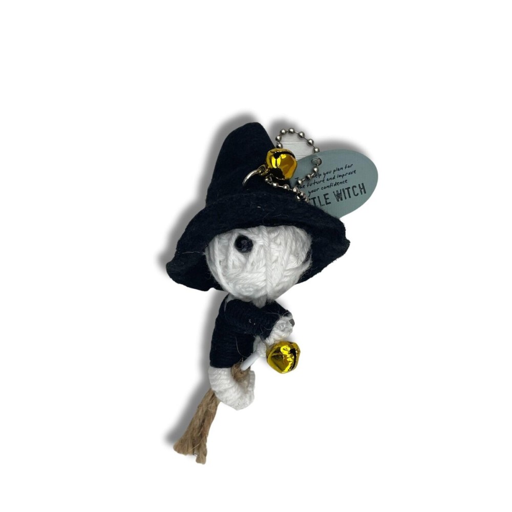 Watchover Voodoo 3-Inch Little Witch Keychain - Handcrafted Gift to Bring Good Luck and Positivity Everywhere You Go