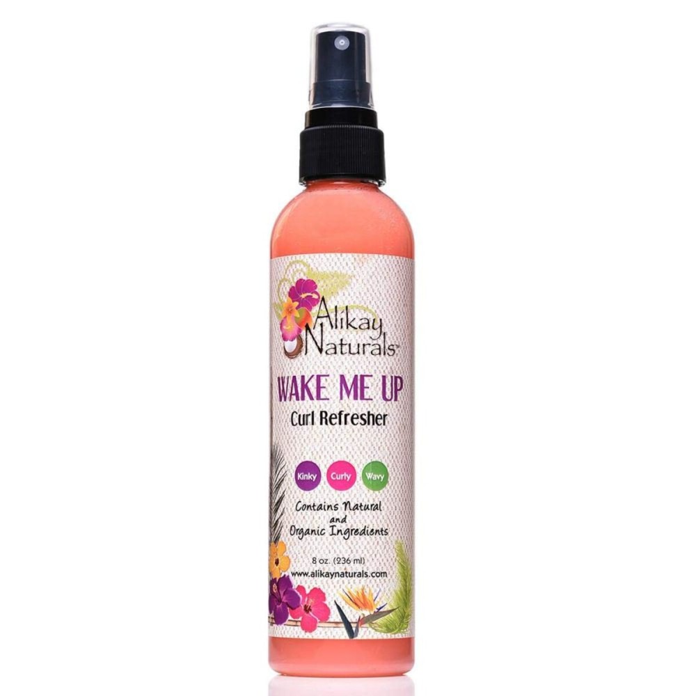 Alikay Naturals Wake Me Up Curl Refresher Natural Wheat Germ Oil, Pomegranate, Sweet Almond Oil 8 Ounce Alikay Naturals Wake Me Up Curl Refresher Natural Wheat Germ Oil, Pomegranate, Sweet Almond Oil 8 Ounce