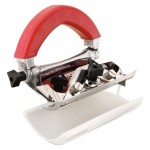 ROBERTS Sheet Goods and Carpet Trimmer with Anti-Friction Boot, Adjustable Handle and 2 Hook Blades