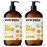 Everyone 3-in-1 Soap, Body Wash, Bubble Bath, Shampoo, 32 Ounce (Pack of 2), Coconut and Lemon, made with Essential Oils for Men and Women