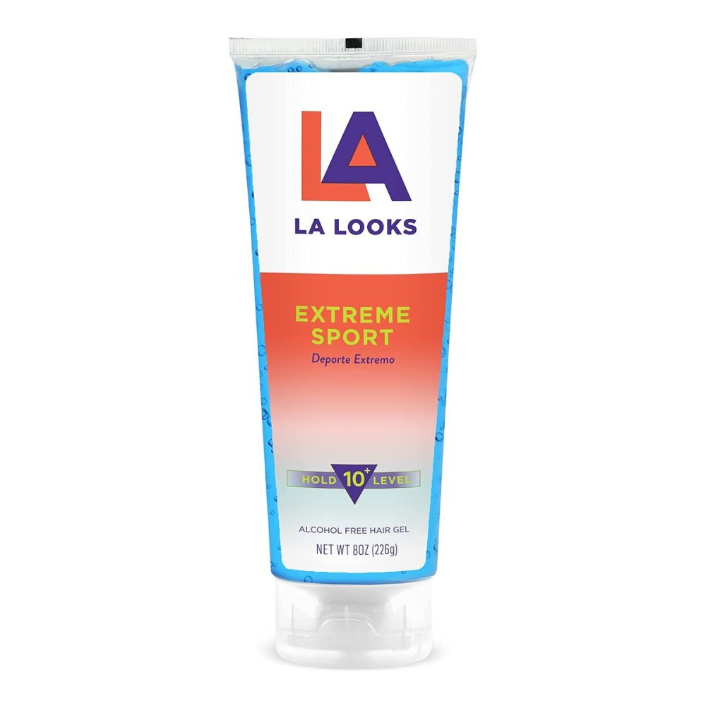 LA Looks Absolute Syling Hair Gel - Extreme Sport - 8 Oz - Hold for High Performance Activity - Controls Hair In High Humitiy - Safe for Color-Treated Hair