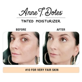 theBalm Anne T. Dotes Tinted Moisturizer, 10 (For Very Fair Skin), 1 fl. oz.,7168