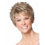 hairuwear Eva Gabor Acclaim Short Layered Petite Size Comfort Cap Wig, Pecan Mist