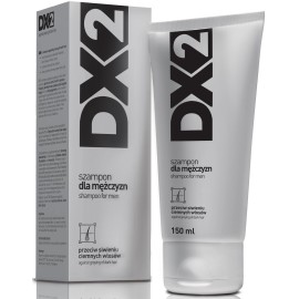 DX2 - Prevent Grey Hair Shampoo for Men - Gradual Dark Color Restoration, Daily Care to Protect Follicle Pigmentation - 150ml