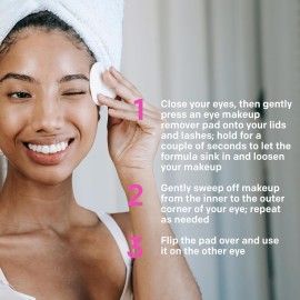 Almay Longwear and Waterproof Eye Makeup Remover Pads, 80 Count (Pack of 4) Almay Longwear and Waterproof Eye Makeup Remover Pads, 80 Count (Pack of 4)