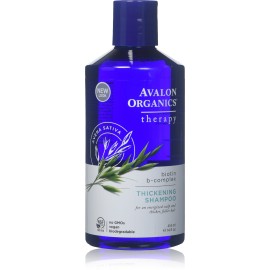 Avalon Organics Biotin B-Complex Thickening Shampoo 14 Fl Oz (Pack of 2)