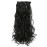 OneDor 20 Curly Full Head Clip in Synthetic Hair Extensions 7pcs 140g (2-Darkest brown)