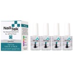 Nail Tek Quicken, Fast Drying Top Coat for All Nail Types, 0.5 oz, Value 4-Pack