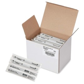 Flowery Nail File 100/180 Grit for Acrylic Nails, Double-Sided Nail Files, Disposable Emery Boards, Manicure Kit, Cushion Core, Silver, 100-Pack