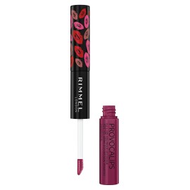 Rimmel London Provocalips 16hr Kiss-Proof Lip Color - Two-Step Liquid Lipstick to Lock in Color and Shine - 230 Kiss Fatal, .14 fl.oz. Rimmel London Provocalips 16hr Kiss-Proof Lip Color - Two-Step Liquid Lipstick to Lock in Color and Shine - 230 Kiss Fatal, .14 fl.oz.