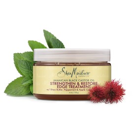 Shea Moisture Jamaican Black Castor Oil Strengthen, Grow & Restore Edge Treatment, 4 Ounce Shea Moisture Jamaican Black Castor Oil Strengthen, Grow & Restore Edge Treatment, 4 Ounce
