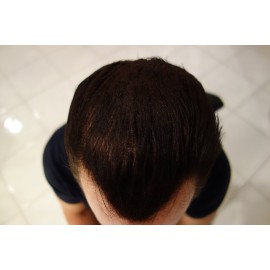 Hair Building Fibers - Soft Black Refill 50 Gram. Conceal Grey Roots with Hair Filler Fibers by Finally Hair (50g Soft Black)