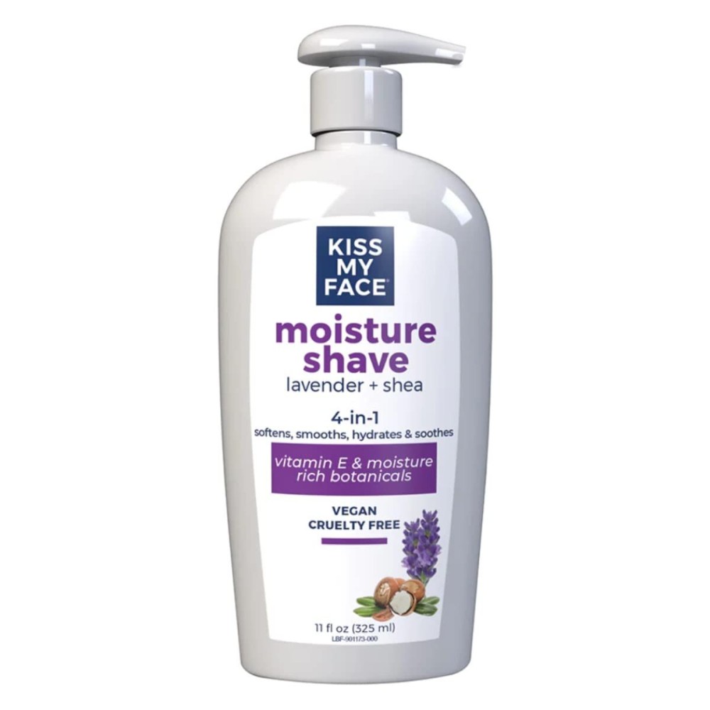 Kiss My Face Moisturising Shave Gel (Lavender & Shea) (11oz) 326ml Kiss My Face Moisturising Shave Gel (Lavender & Shea) (11oz) 326ml
