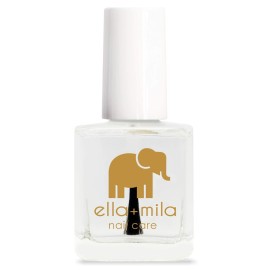 ella+mila Matte Coat - Matte-ly in Love Clear Top Coat Nail Polish - Matte Top Coat Nail Polish for Nail Lacquer Finish - Quick Dry & Long-Lasting (0.45 fl oz)