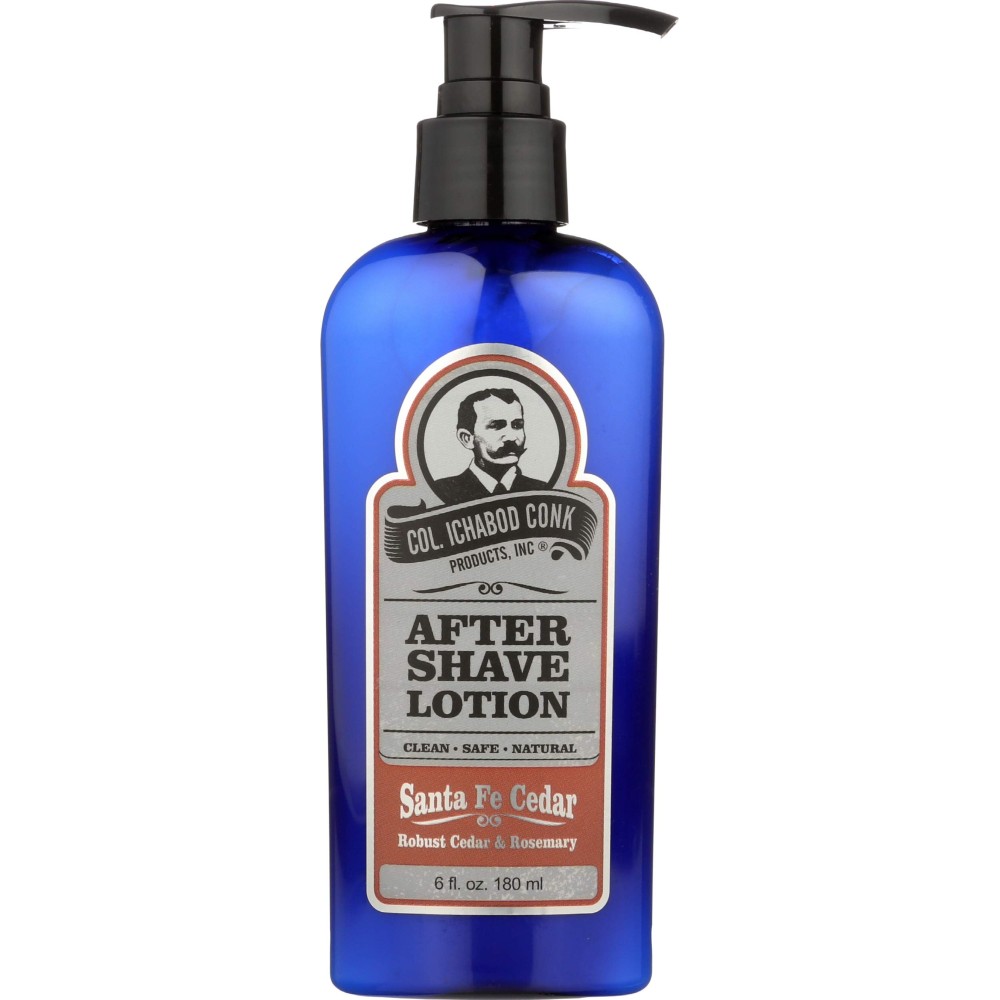 COLONEL CONK After Shave Lotion Santa Fe Cedar, 6 FZ