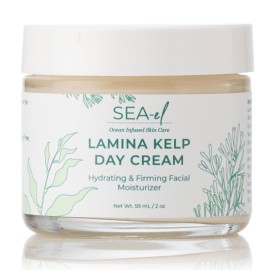 Sea-El Lamina Sea Kelp Day Cream Hydrating & Firming Anti Aging Glow Natural & Organic Dry Skin Care - Daily Face Moisturizer for Women & Men - 2 Oz Sea-El Lamina Sea Kelp Day Cream Hydrating & Firming Anti Aging Glow Natural & Organic Dry Skin Care - Daily Face Moisturizer for Women & Men - 2 Oz