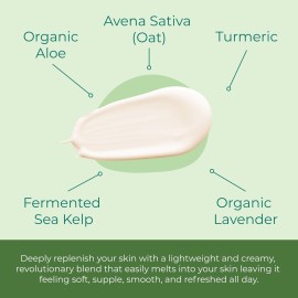 Sea-El Lamina Sea Kelp Day Cream Hydrating & Firming Anti Aging Glow Natural & Organic Dry Skin Care - Daily Face Moisturizer for Women & Men - 2 Oz