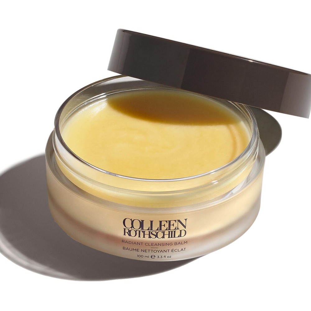 COLLEEN ROTHSCHILD Radiant Cleansing Balm | Deeply Cleanses, Soothes, Removes Makeup & Impurities | Restores Luminosity | Calms & Decongests | Combats Dehydration (3.3 fl oz)