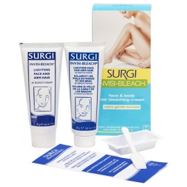 Surgi Invisi-Bleach Face & Body Hair Bleaching Cream 1.5 oz (Pack of 2) Surgi Invisi-Bleach Face & Body Hair Bleaching Cream 1.5 oz (Pack of 2)
