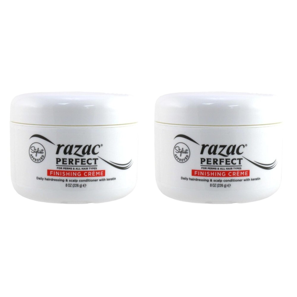 Razac Perfect For Perms Finish Creme 8 Ounce (235ml) (2 Pack) Razac Perfect For Perms Finish Creme 8 Ounce (235ml) (2 Pack)
