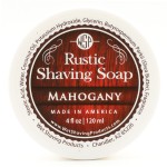 WSP Luxury Rustic Shaving Soap (Mahogany) Artisan Made in America Using Vegan Natural Ingredients