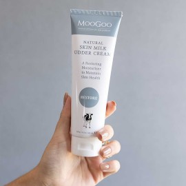 MooGoo Natural Skin Milk Udder Cream - Lightweight Face & Body Moisturizer for Sensitive, Irritated, Dry or Itchy Skin, For All Ages Including Children, 120g MooGoo Natural Skin Milk Udder Cream - Lightweight Face & Body Moisturizer for Sensitive, Irritated, Dry or Itchy Skin, For All Ages Including Children, 120g