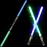 2-in-1 LED Light Up Sabers, Dual Bladed Toy Saber Swords Set for Kids with FX Power Up and Motion Sensitive Sound Effects for Cosplay
