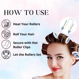 Sta-Rite Hot Roller Clips For Electric Rollers Assorted Sizes (8 count) Sta-Rite Hot Roller Clips For Electric Rollers Assorted Sizes (8 count)