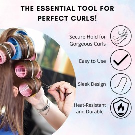 Sta-Rite Hot Roller Clips For Electric Rollers Assorted Sizes (8 count) Sta-Rite Hot Roller Clips For Electric Rollers Assorted Sizes (8 count)