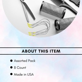 Sta-Rite Hot Roller Clips For Electric Rollers Assorted Sizes (8 count) Sta-Rite Hot Roller Clips For Electric Rollers Assorted Sizes (8 count)