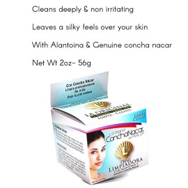 PERLOP Concha Nacar Crema Limpiadora, Cleansing Cream 2 oz