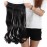 S-noilite 24/26 Straight Curly 3/4 Full Head One Piece 5clips Clip in Hair Extensions Long Poplar Style for Xmas Gifts 22colors (24 - Curly, natural black)