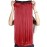 S-noilite Trendy 24/26 Straight Curly 3/4 Full Head One Piece 5clips Clip in Hair Extensions Long Poplar Style for Women Gifts 22colors(26-straight,dark Red)