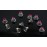 Hair Accessories Rhinestones Hair Spirals Clips For Women Pack of 12
