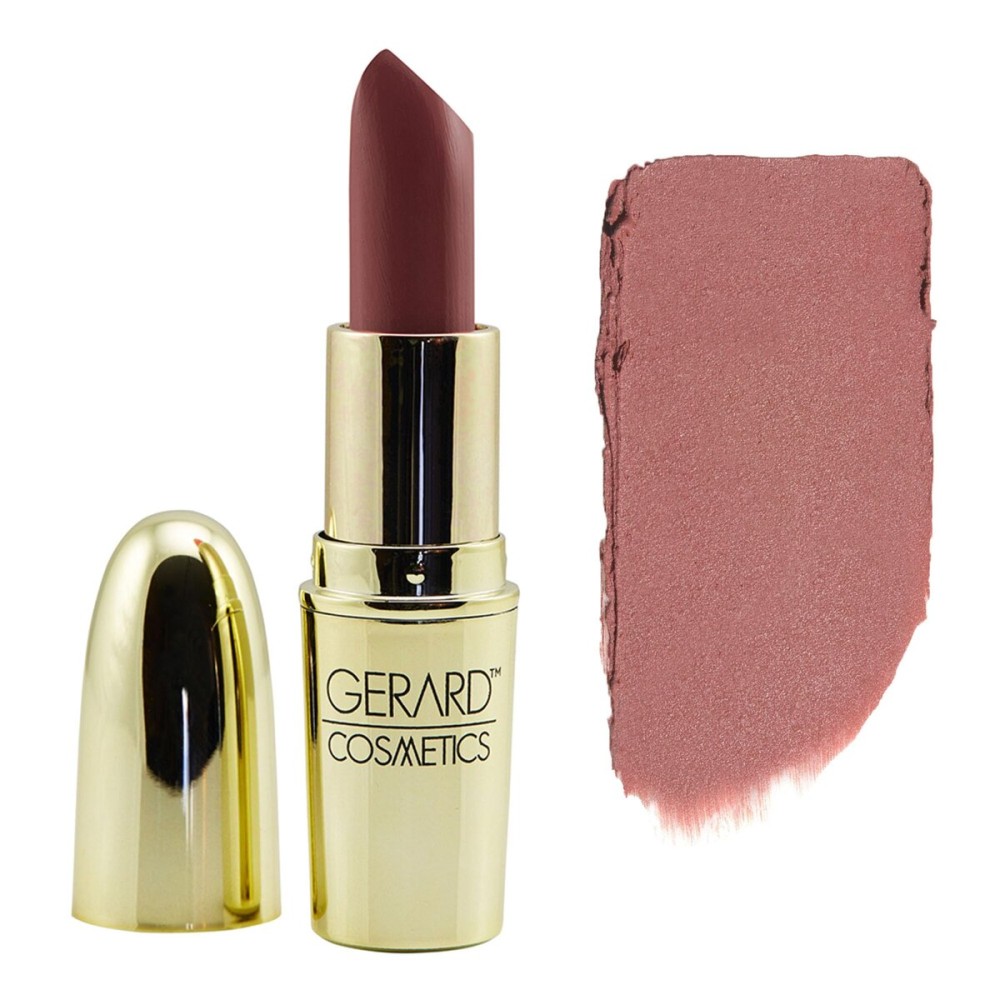 Gerard Cosmetics Lipstick 1995, Neutral Pink Mauve Lipstick with Comfort Matte Finish, Highly Pigmented, Smooth Formula with Hydrating Ingredients, Cruelty Free & Made in USA