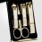 Korean Nail Clippers! World No. 1. Three Seven (777) Travel Manicure Grooming Kit Nail Clipper Set Made in Korea Since 1975 (970BG)