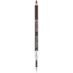 Eylure Brow Defining and Shading, Firm Pencil, Brow Crayon, Dual Ended, Dark Brown