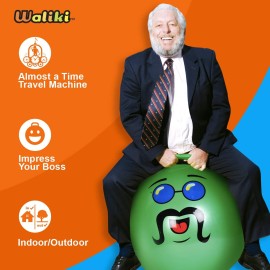 WALIKI Hopper Ball | Green | 18\'\' | Ages 3-6 | Includes Ball and Pump