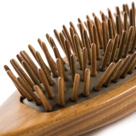 Breezelike Hair Brush for Women - No Static Wooden Bristle Detangler - Natural Wood Aroma Detangling Sandalwood Hair Brush Breezelike Hair Brush for Women - No Static Wooden Bristle Detangler - Natural Wood Aroma Detangling Sandalwood Hair Brush