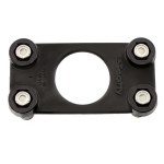 Scotty 441 Backing Plate, Black