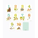 Sea Urchin Studio - Numbers Wall Art Woodland Forest - (5 X 7 Inches) 10 Cards