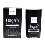 Regain Hair Fibers by Absolute 0.81oz / 23g (Light Brown)