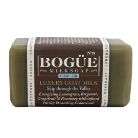 Handmade Goat Milk Soap- No.8 Skip Through the Valley with Cedarwood, Lemongrass, Rosemary & Bergamot