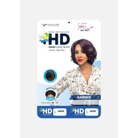 Vivica A. Fox, Garden, HD Lace Front, Natural Baby Hair, Layered Wrap Style with Swept Bang Wig (P2216)