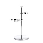 MHLE Chrome Shaving Set Stand for PURIST Series Brushes & Razors