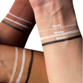 Lord & Berry SILK KAJAL Kohl Eyeliner Pencil, Long Lasting Soft Gel based Eye Liner for Women With Smudgeable Semi-Matte Finish, Ophthalmologically Tested & Cruelty Free Makeup, Nude , 1 Count (Pack of 1) Lord & Berry SILK KAJAL Kohl Eyeliner Pencil, Long Lasting Soft Gel based Eye Liner for Women With Smudgeable Semi-Matte Finish, Ophthalmologically Tested & Cruelty Free Makeup, Nude , 1 Count (Pack of 1)