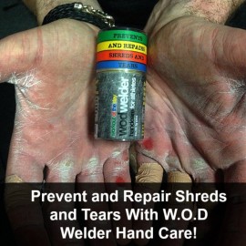 w.o.d.welder 3 Step Handcare Kit - Callus Pumice, Moisturizing Cream and Salve w.o.d.welder 3 Step Handcare Kit - Callus Pumice, Moisturizing Cream and Salve