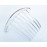 FRENCH TWIST HAIR COMB CLEAR 7 TOOTH IT DELUXE 1 PCS.