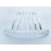 FRENCH TWIST HAIR COMB CLEAR 7 TOOTH IT DELUXE 1 PCS.